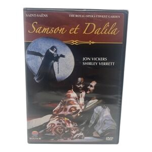 Samson et Dalila Saint-Saens (DVD 1981) The Royal Opera Covent Garden Kultur NEW